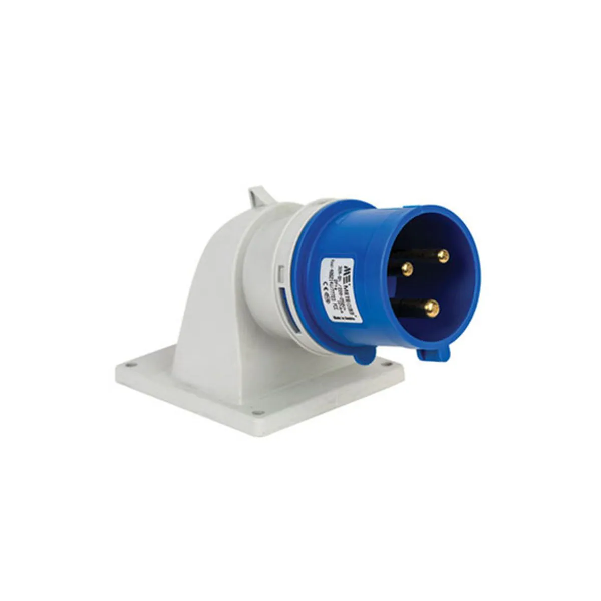 PCE 406214V 3x32A Makine Fiş Eğik IP44 Vidalı