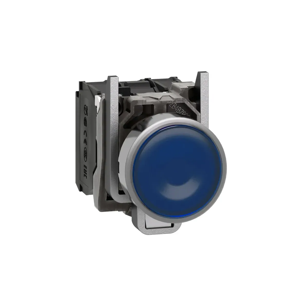 Schneider XB4BW36M5 Blue Spring-Return Illuminated Push Button 1NO+1NC 22mm 220-240V
