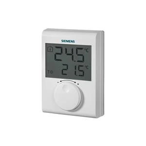Siemens RDH100 Oda Termostatı Elektronik oda termostatı,ayar düğmeli, ekranlı, pilli, sıva üstü