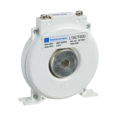 Schneider Electric LT6CT8001 TeSys T Akım Trafosu 800/1A — üretici katalog görseli