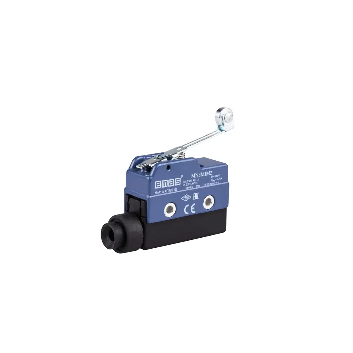 Emas Metal Uzun Kollu Makaralı 1CO MN3 Serisi Metal Mini Switch MN3MIM2