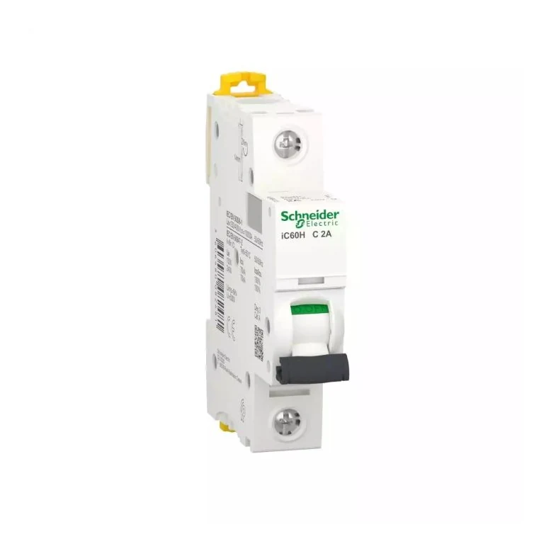 Schneider Electric A9F84102 Acti9 iC60H 1P 2A, 10kA C eğrisi Otomat — üretici ürün görseli