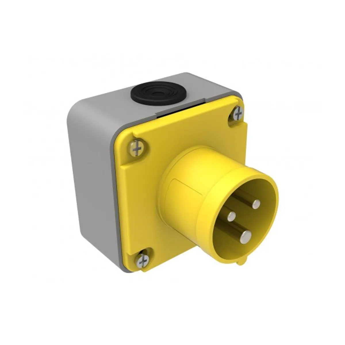 Bemis BC1-1303-2210 CEE Wall-Mounted Plug 16 A 2P+E IP44
