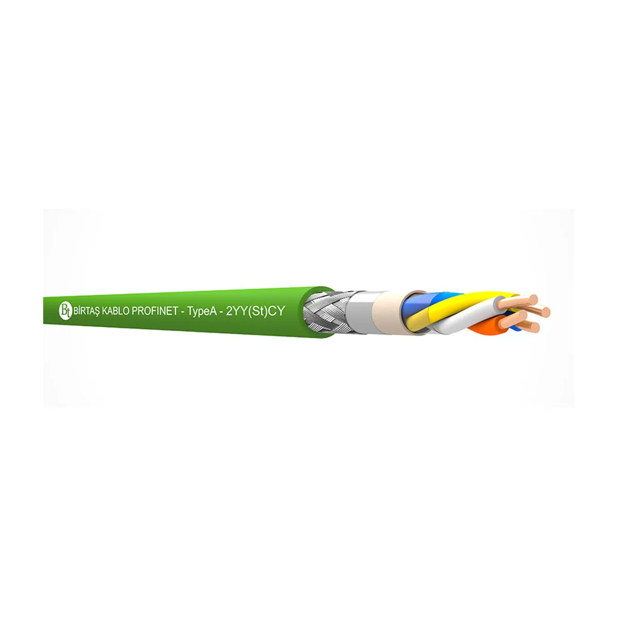 Birtaş 2YY(St)CY 2X2X22/1 AWG PROFINET TYPE A
