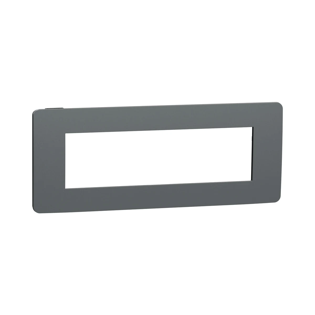 Schneider Electric NU270422 Yeni Unica, Studio Color Frame 4 module, Dark Gray/Anthracite