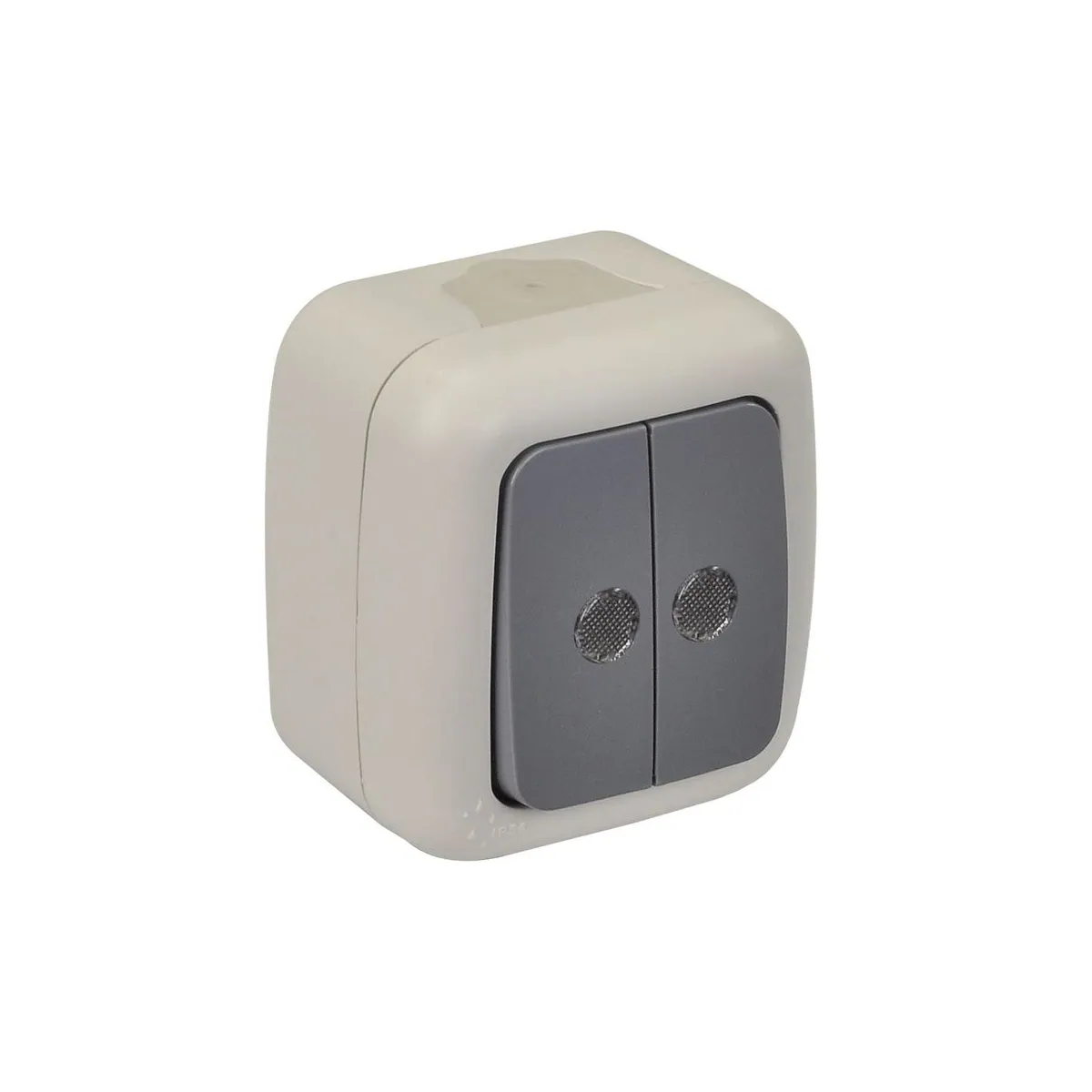 TP Elektrik 3201-021-0601 Damp Location Illuminated Changeover Switch, IP 54