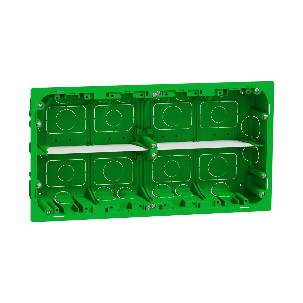 Schneider Electric NU8710 2-Row x 10-Module Flush-Mount Box