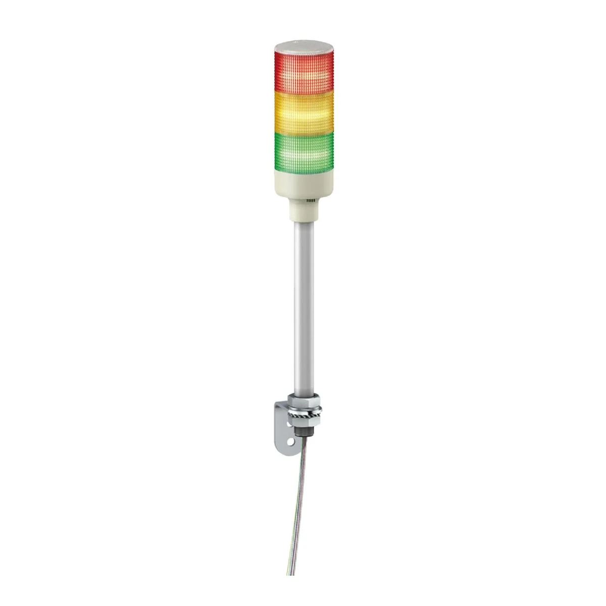 Schneider Electric XVGB3 Signal Tower, RAG, L Bracket Mounted