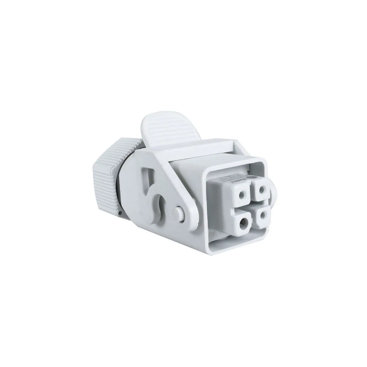 TP Elektrik 60410-301-01M25-PA 4x10A Multi-Contact Extension Socket with M25 Cable Gland, IP 65