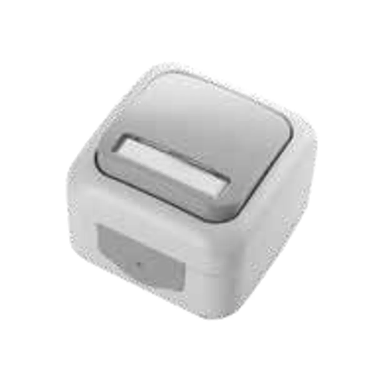Viko 90555127 Palmiye Black Illuminated Bell Push with Label IP54
