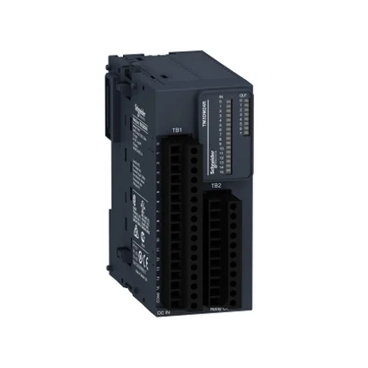 Schneider Electric TM3DM24R TM3 I/O Modülü, 16DI/8DO röle — üretici katalog görseli