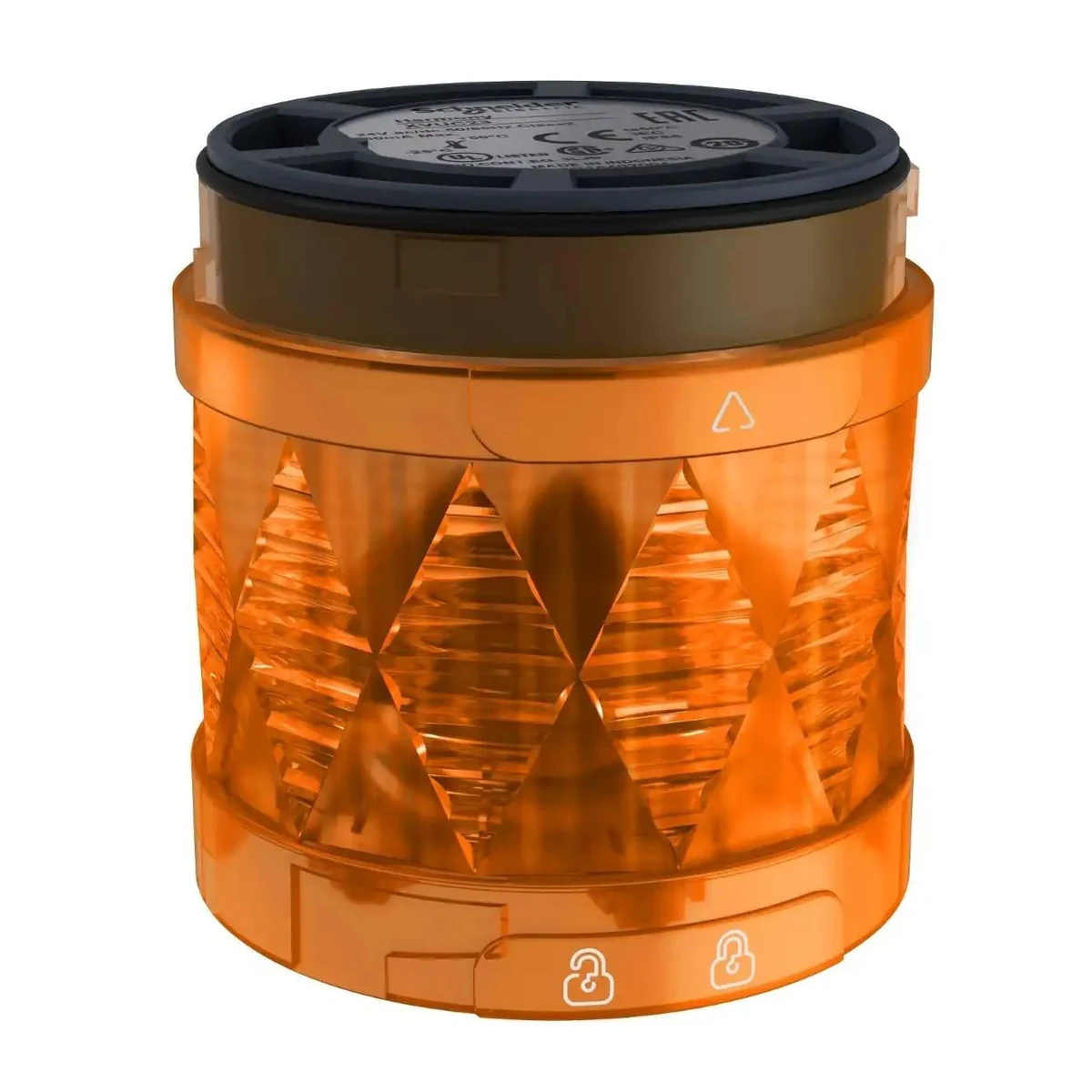 Schneider Electric XVUC25 Işıklı kolon ,steady, orange unit