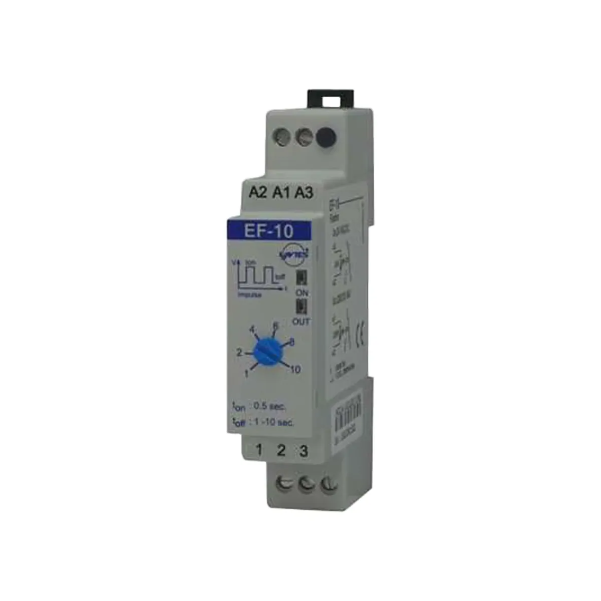 Entes EF-10 Flasher Timer Relay, 230VAC