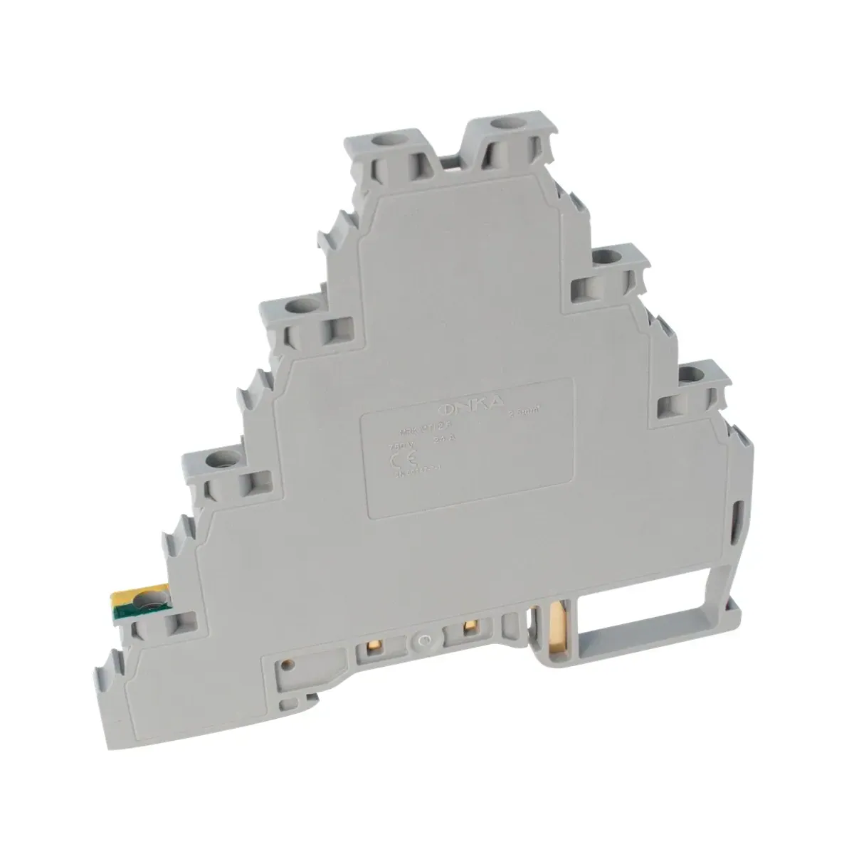 Onka MRK-MT 2.5mm2 Screw-Connection Motor Terminal Block Gray