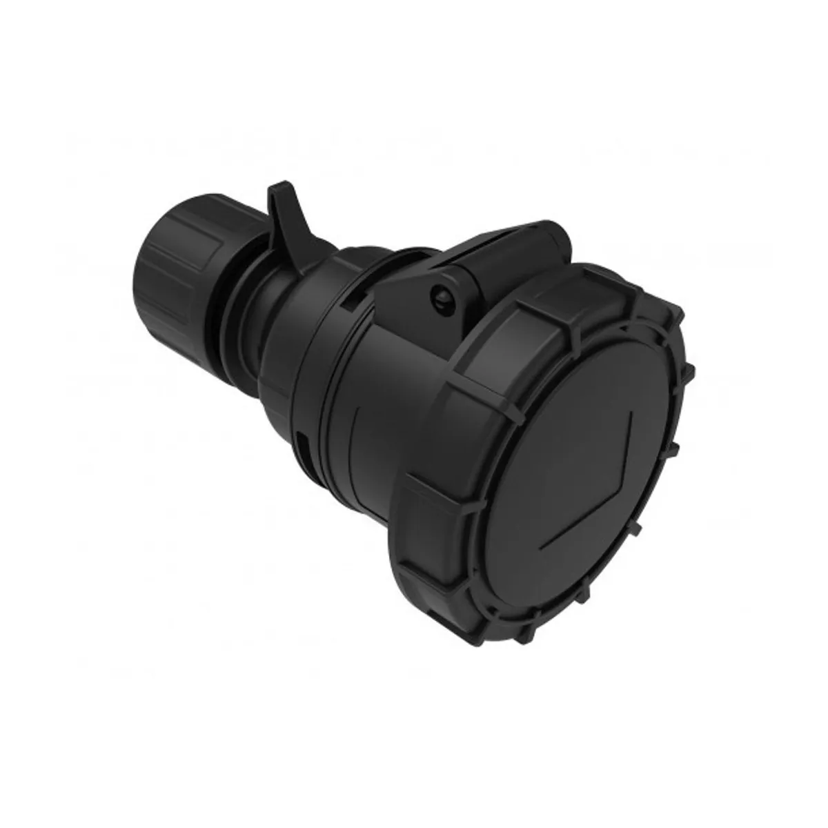 Bemis BCS-1504-7312 CEE Extension Socket 16 A 3P+E IP67 Black
