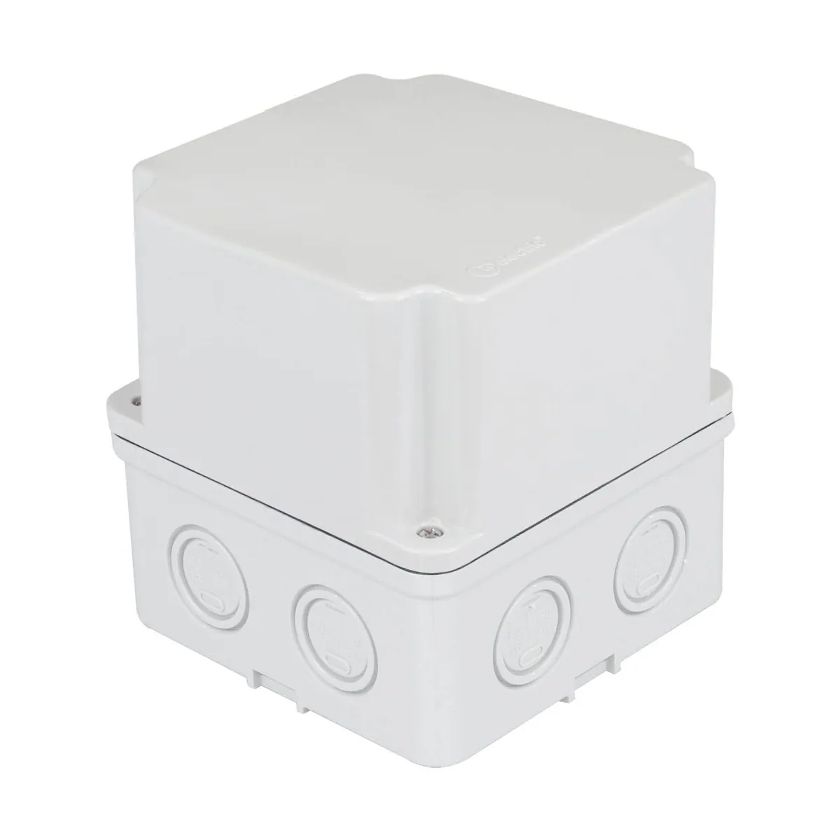 TP Elektrik 3310-223-0077 Junction Box 110x110x100 (8 Outlets) - Deep - Screw-On Cover, IP 67