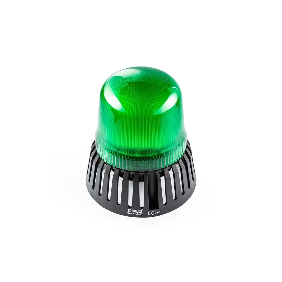 Emas IT Serisi Yeşil 24V AC/DC Buzzerlı LED Tepe Lambası 120mm