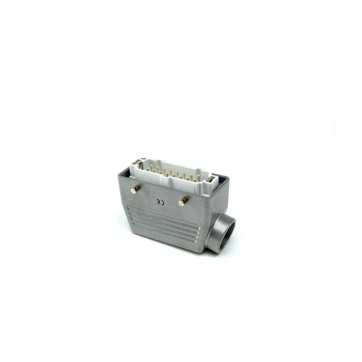 Emas Metal 16 Contact Extension Type Plug 16A Side Entry Multi-Contact EBM16FU10