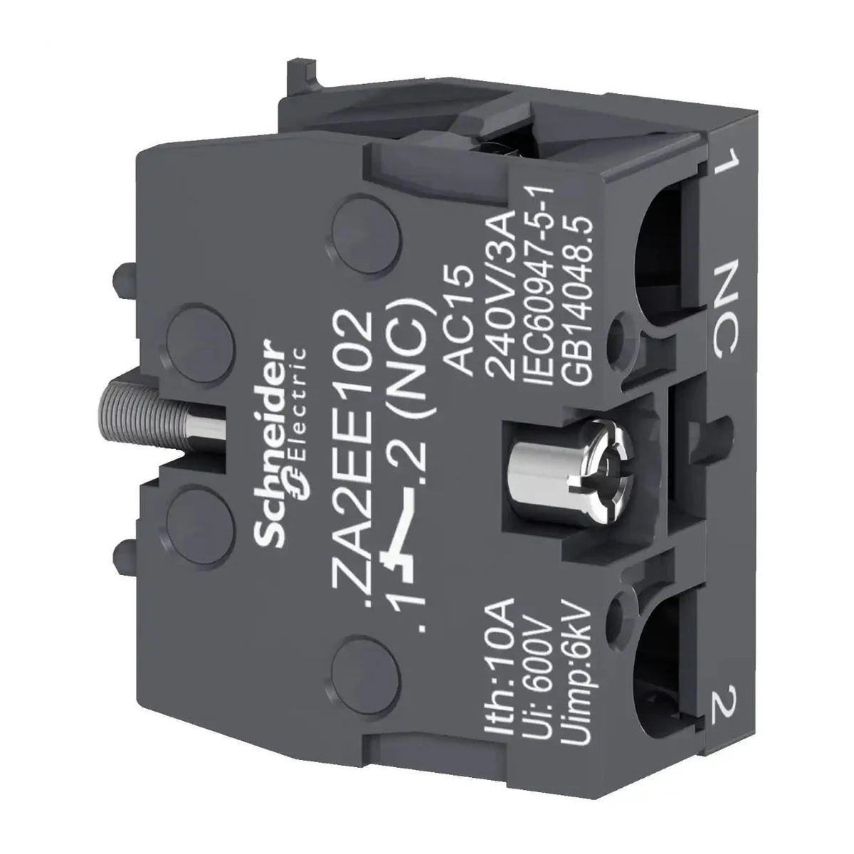 Schneider Electric ZA2EE102 Contact Block 1NC