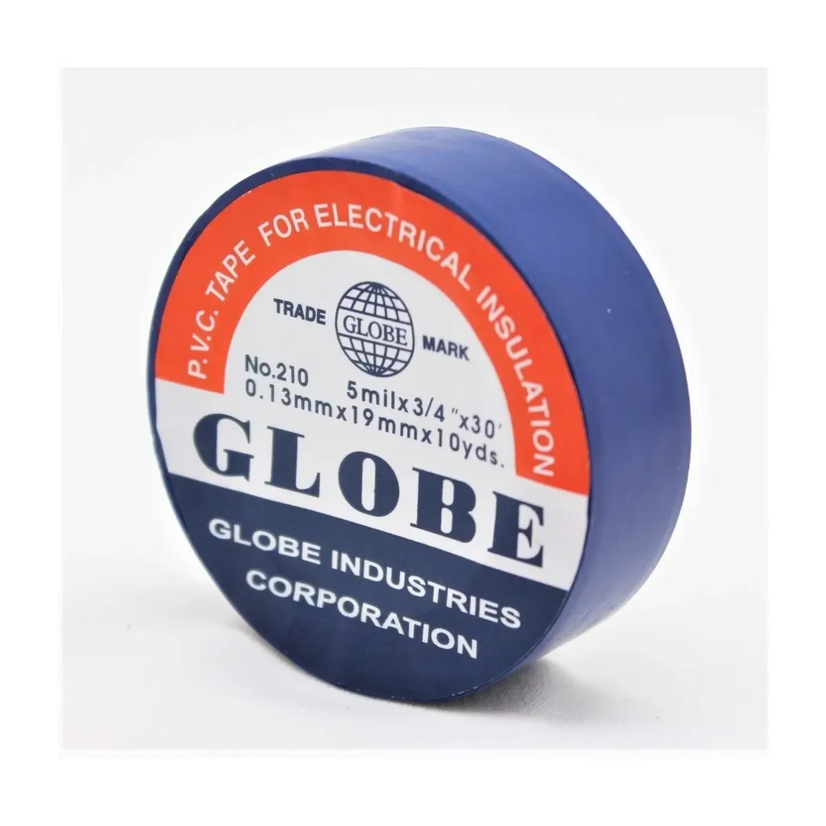 Globe 0,13x19mm 9,1 Metre Mavi İzole Bant