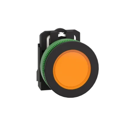 Schneider Electric XB5FVB5 Harmony XB5 Illuminated Push Button, Ø30, 24 V AC/DC