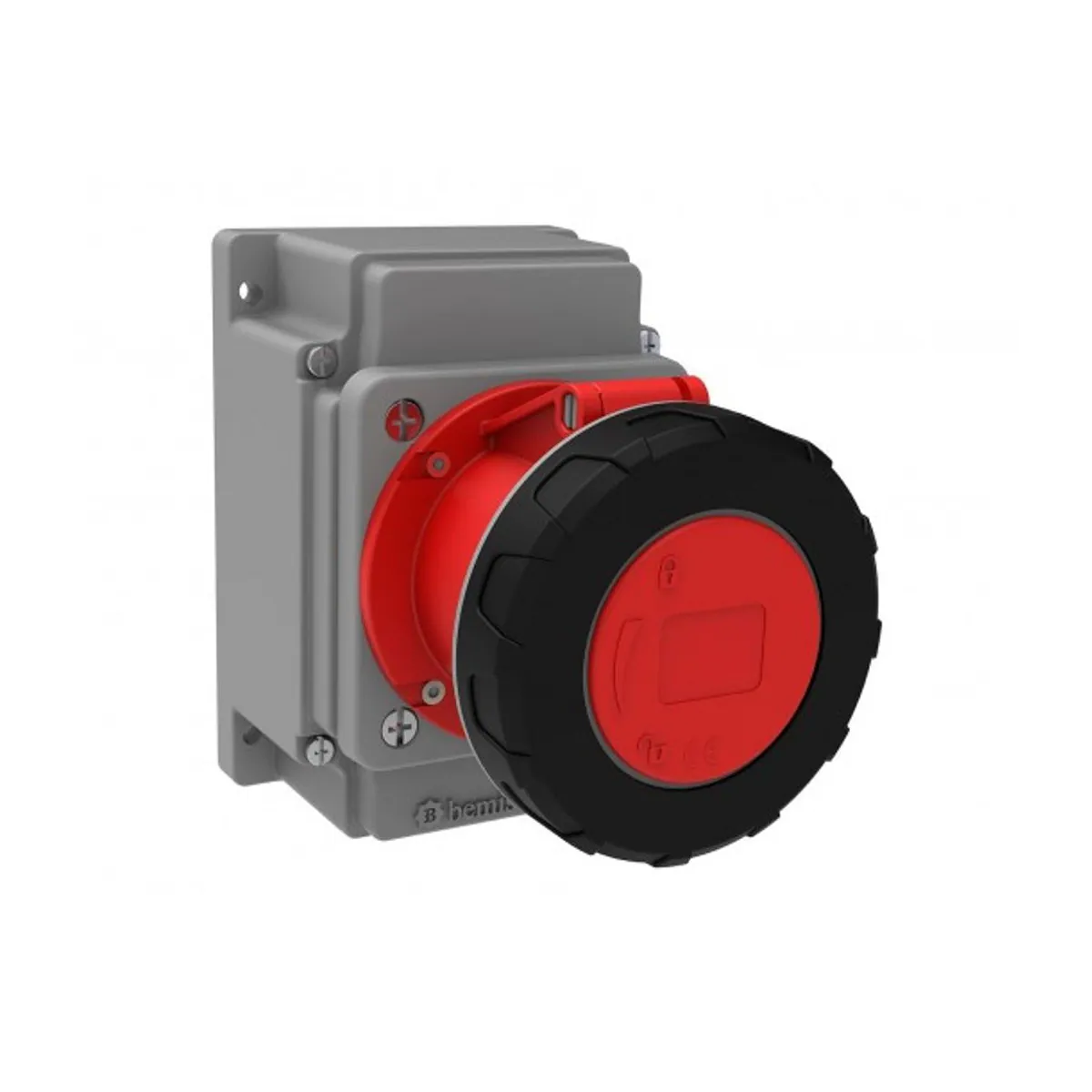 Bemis BC1-4505-7510 CEE Wall Socket 63 A 3P+E+N IP67