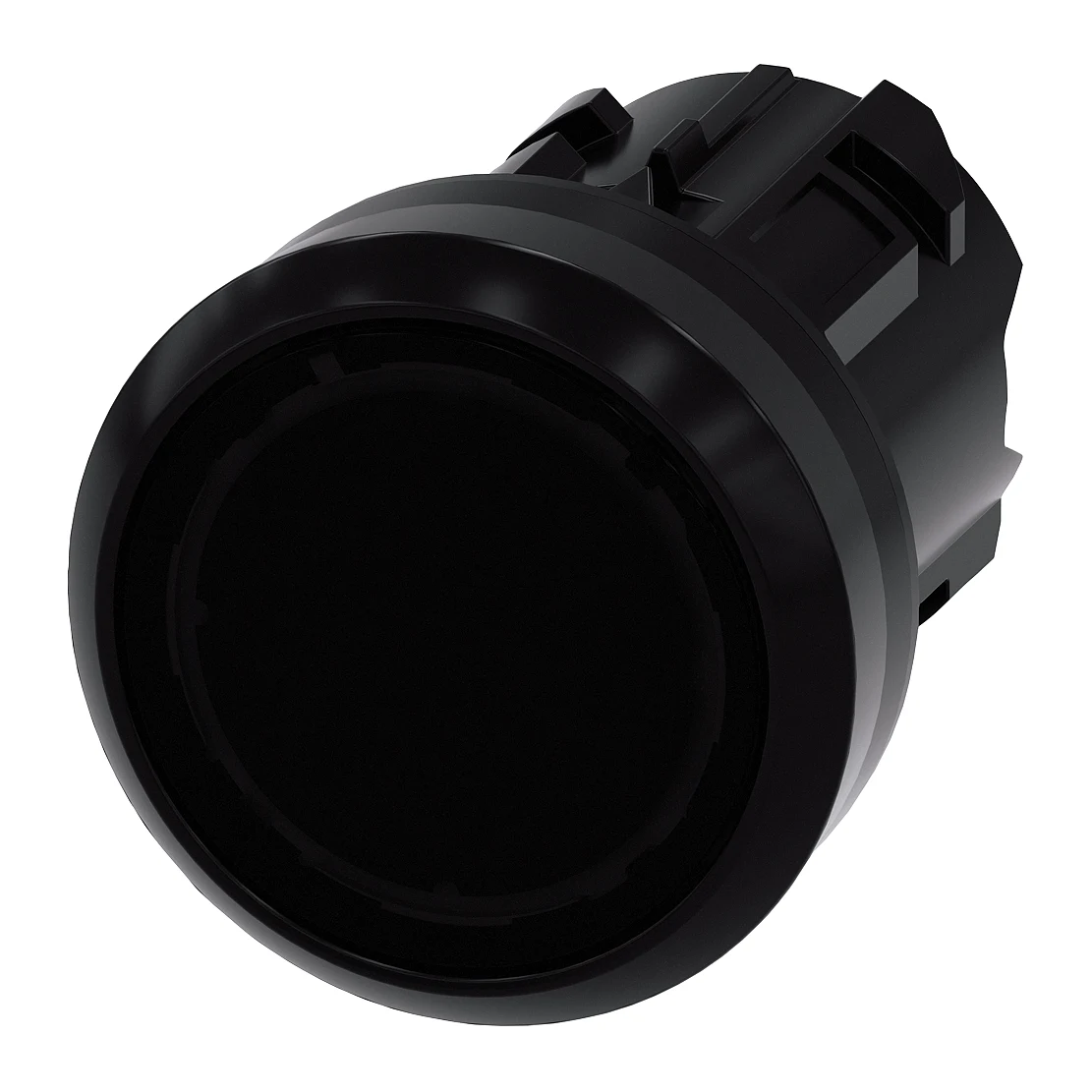 Siemens 3SU1001-0AB10-0AA0 Control Push Button Black