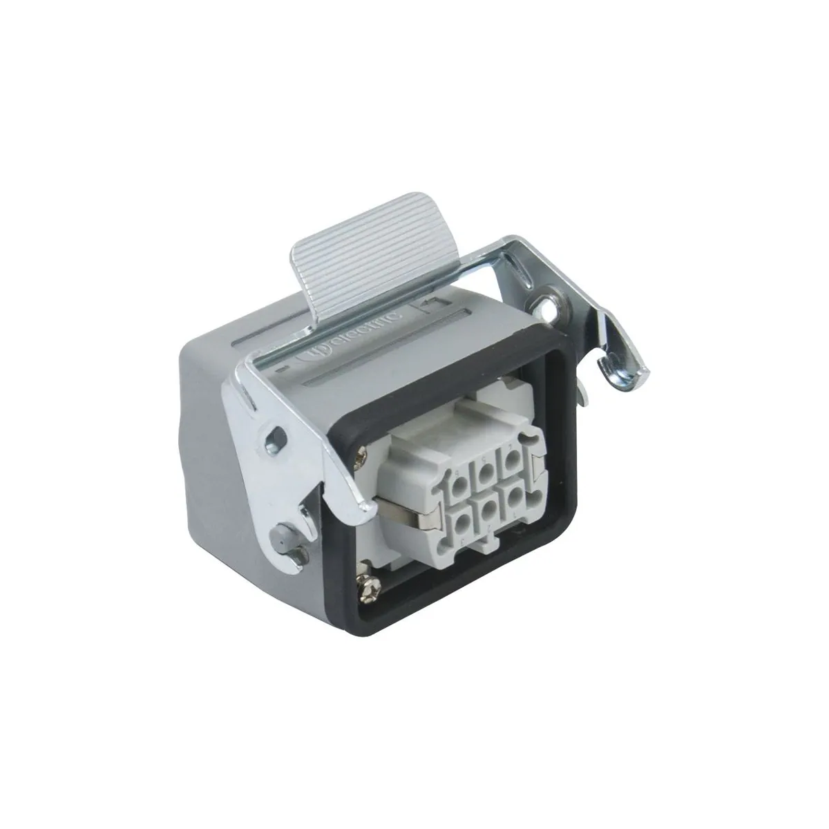 TP Elektrik 60616-300-01P16 6x16A Çok Kontaklı Uzatma Prizi (Üstten Giriş) (Mandallı - Contalı), IP 65
