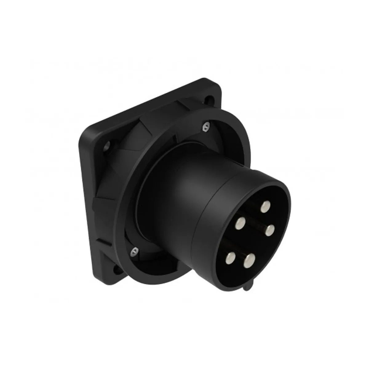 Bemis BCS-4505-7114 CEE Machine Plug 63 A 3P+E+N IP67 Black