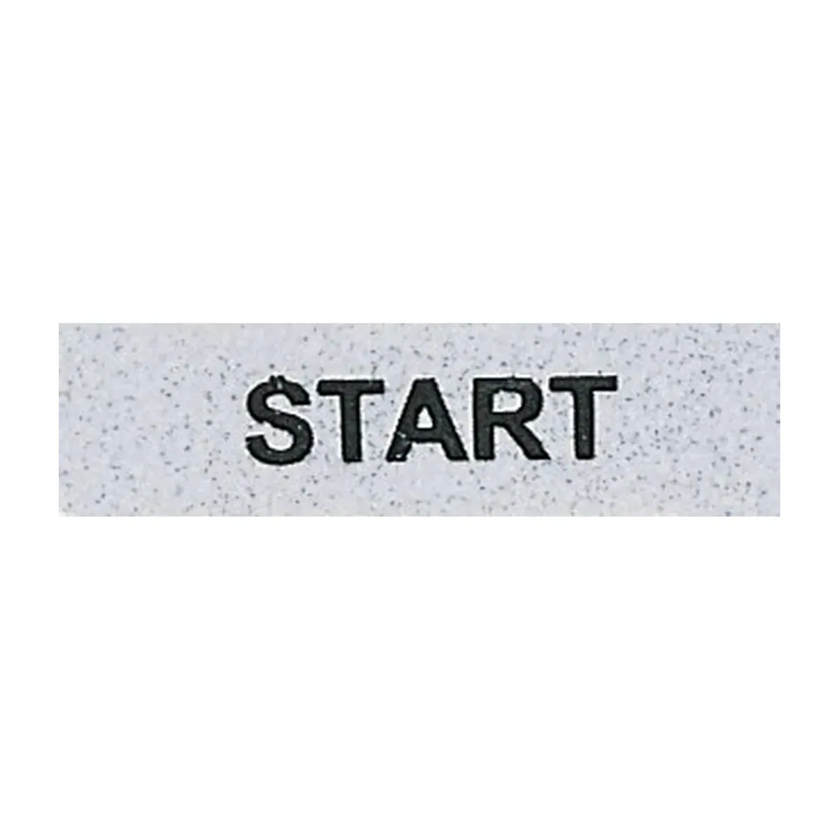 Emas B ve C Serisi START Etiket 8mm Buton Aksesuarı BET08START