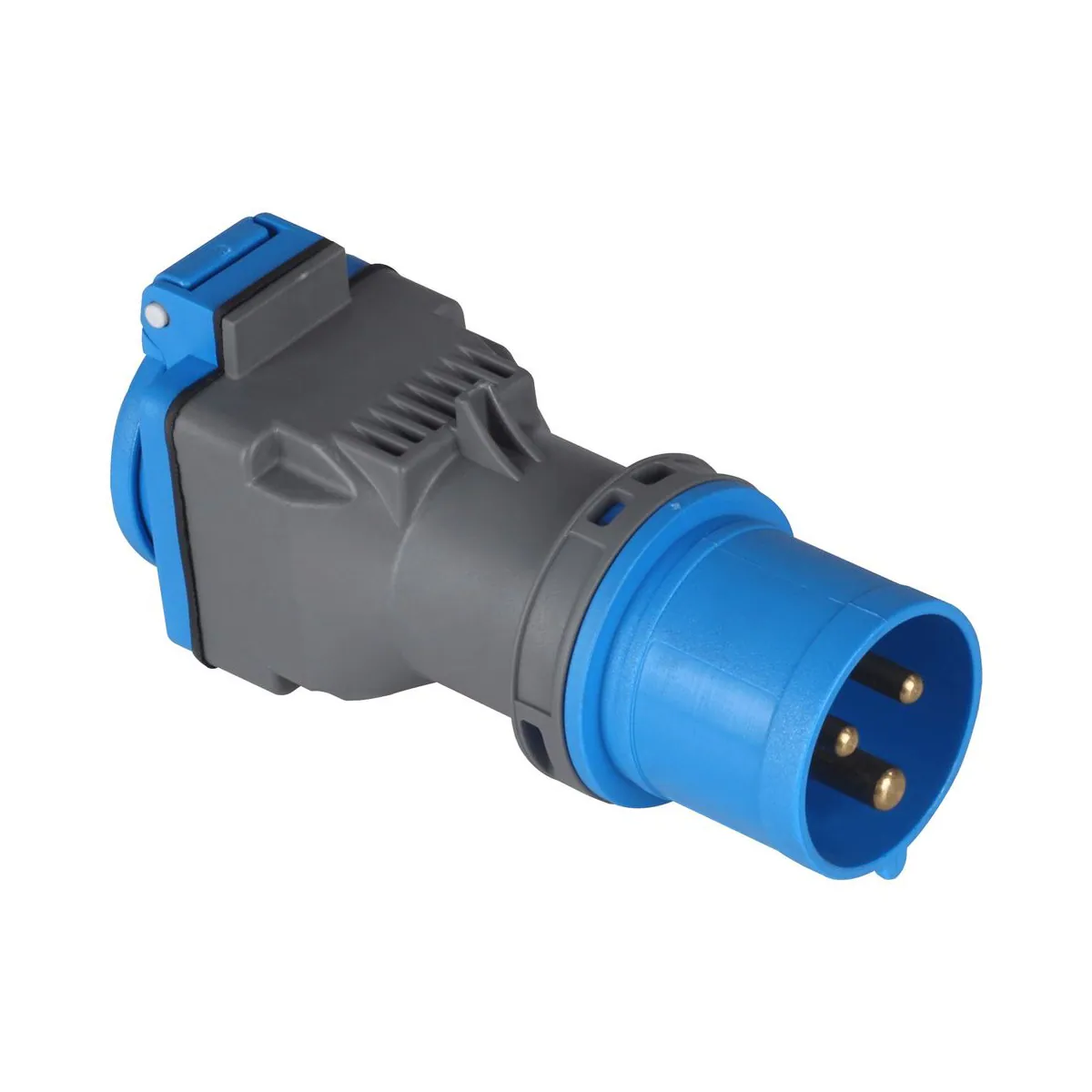 TP Elektrik 3120-704-0900 CEE 3x16 Fransız Tipi Pano Prizi Dönüştürücü, IP 44, 6h