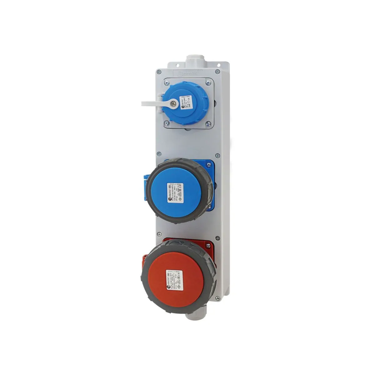 TP Elektrik 3640-216-0600 CEE Group Socket (3x16A IP67)x1+(1x16A IP68)x1+(5x16A IP67)x1