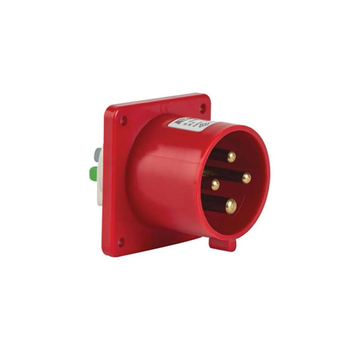 Bals T28012V 4x32A Machine Plug Straight IP44 Screw Type