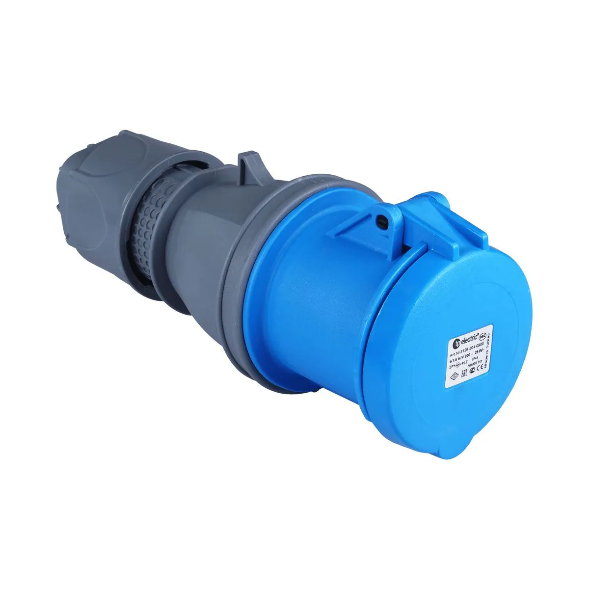 TP Elektrik 3128-304-0900 CEE 3x63A Extension Socket, IP 44, 6h