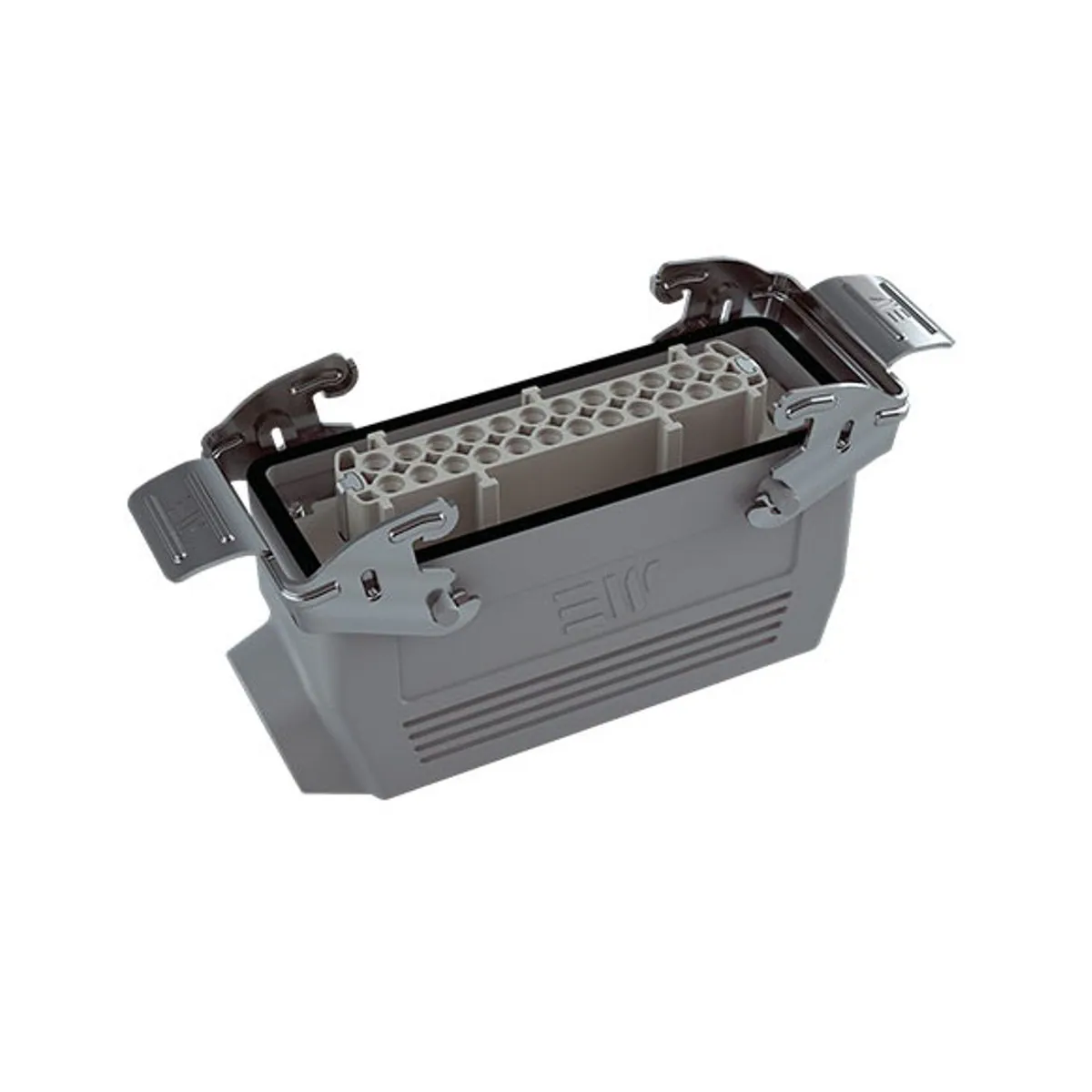 Mete Enerji 403045S 24x16A Multi-Outlet Extension Socket Gasketed Metal Latch