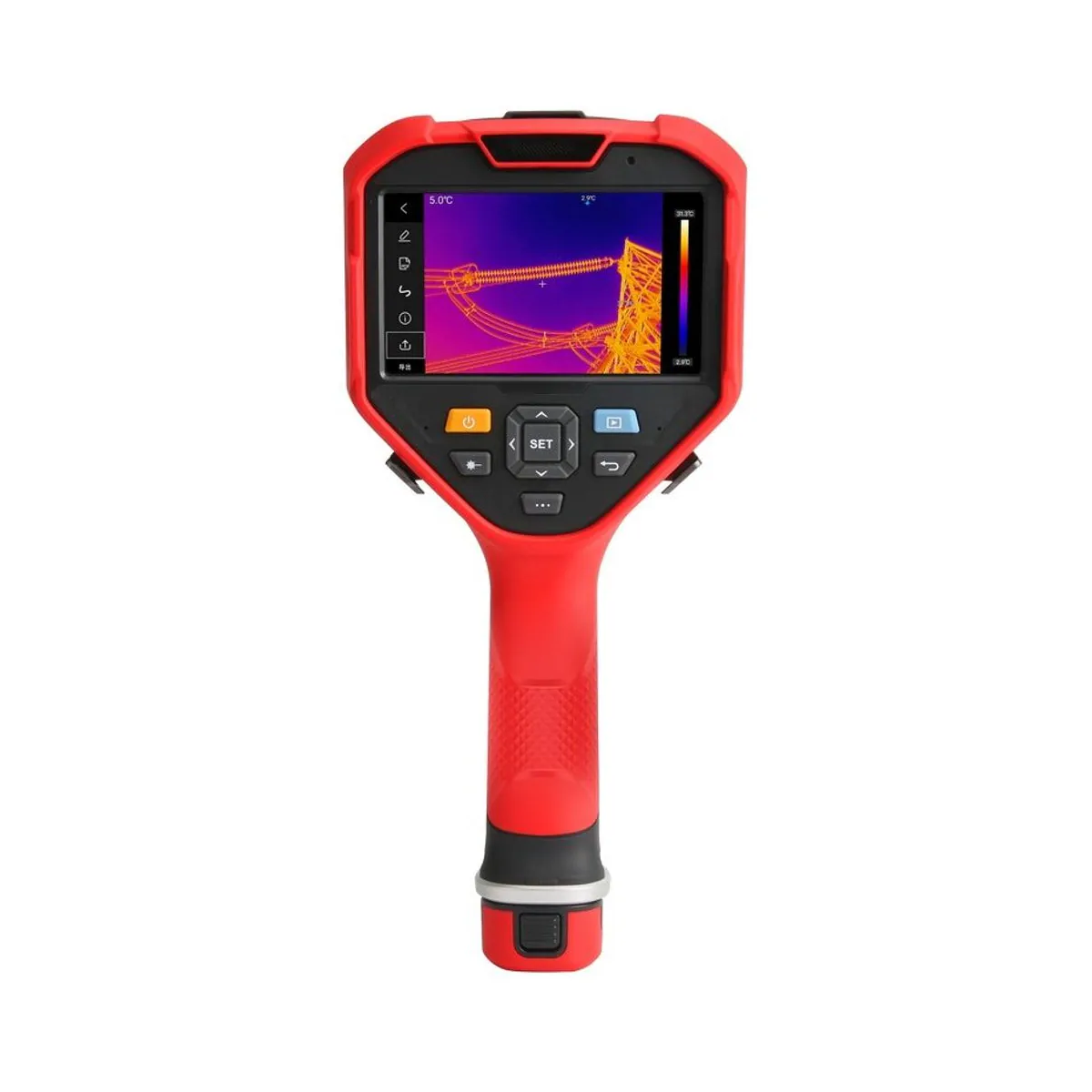 Unit UTi760X 640 x 512 Expert Thermal Imaging Camera with Interchangeable Lenses and 5 in Touchscreen