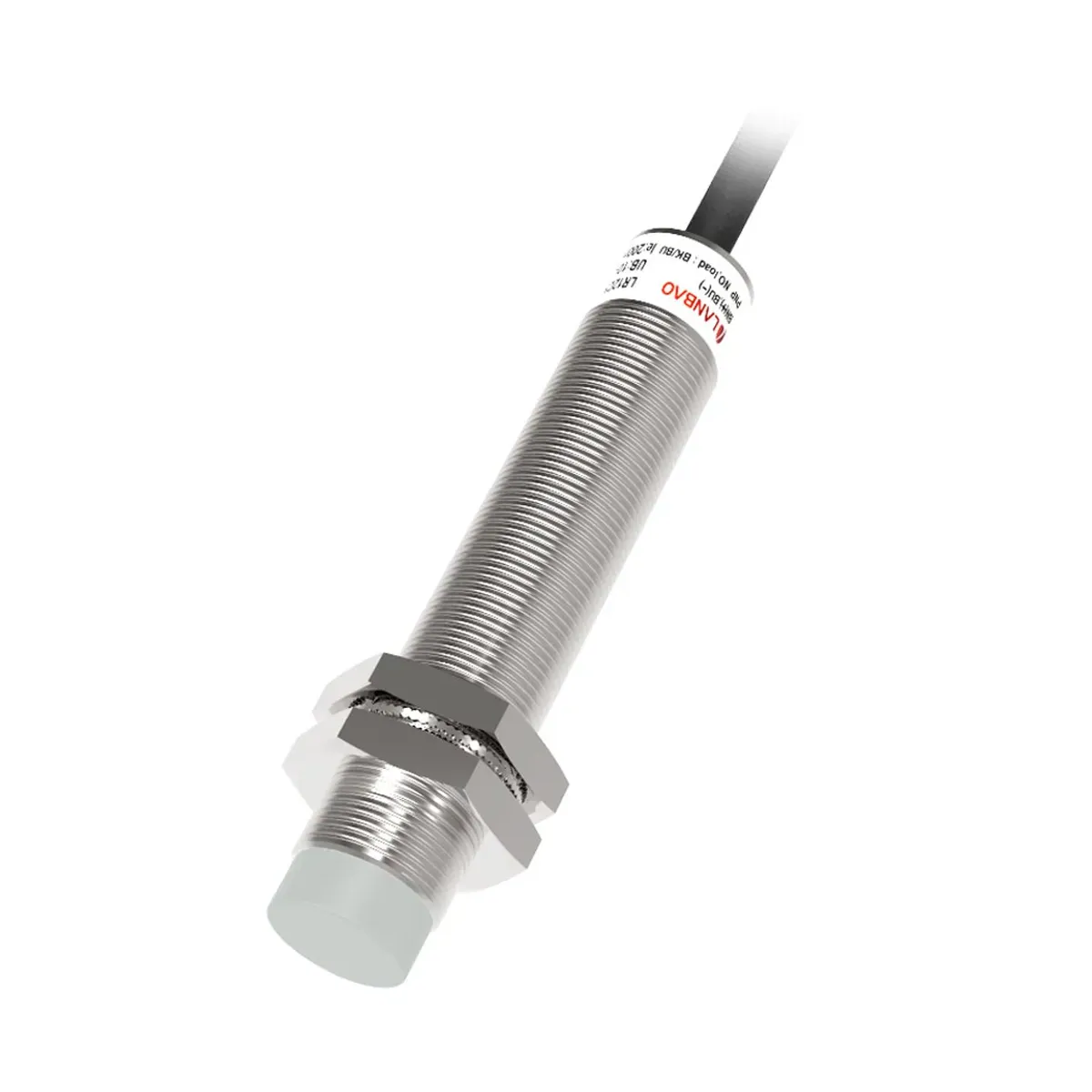 Lanbao LR12TCN04LIUM 0,8-4mm Algılama, Çap M12x1, Çıkış 0-10V+0-20mA, 100Hz Analog Endüktif Sensör