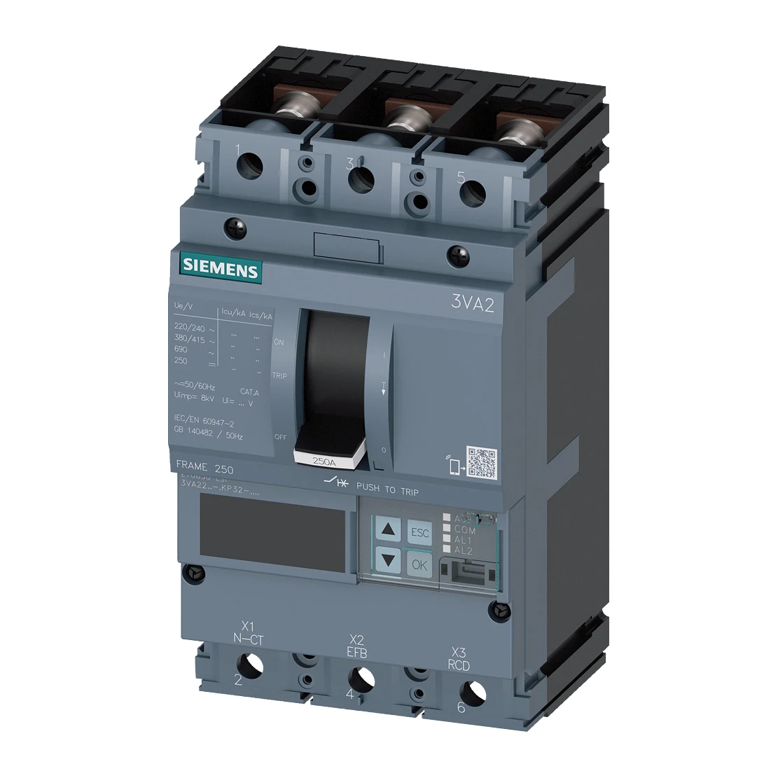 Siemens 3VA2225-6KP32-0AA0 — üreticinin temsili ürün ailesi görseli