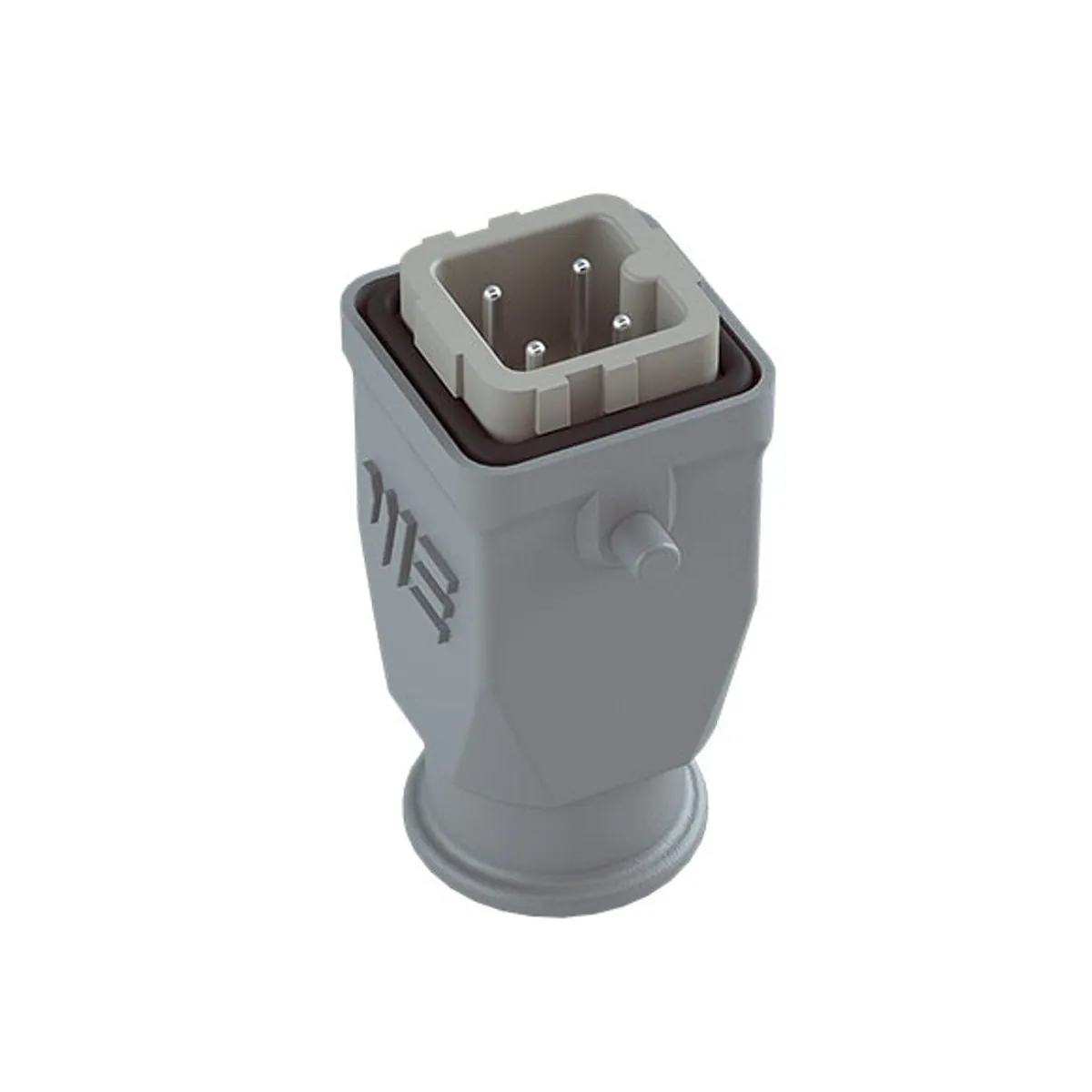 Mete Enerji 403073 4x10A Multi-Pole Thermoplastic Plug