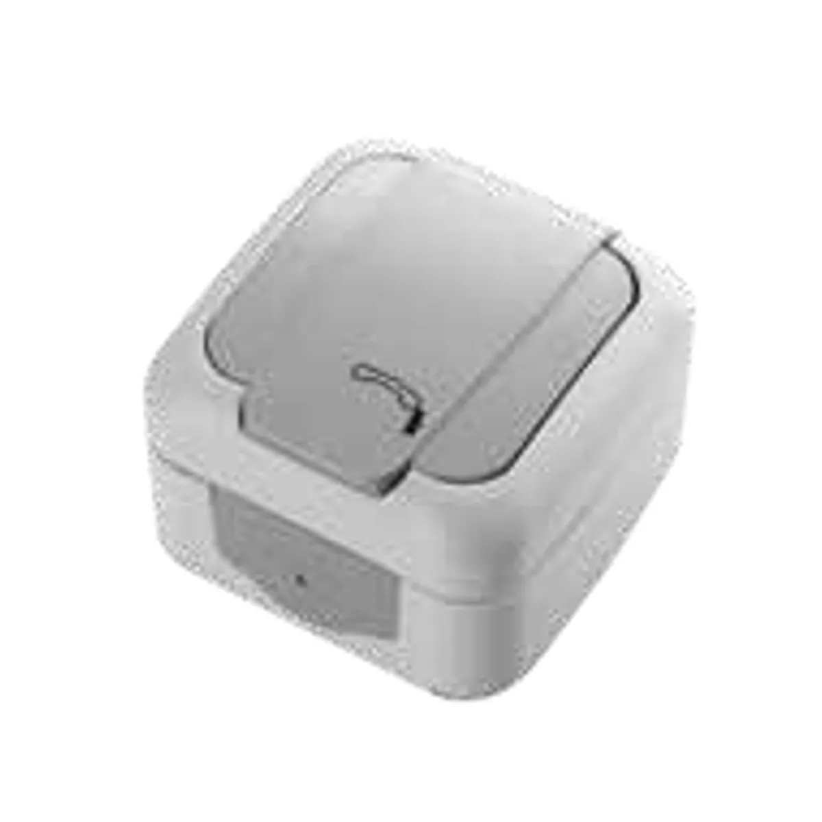 Viko 90555113 Palmiye Black Numeris Telephone Socket (RJ11) IP54