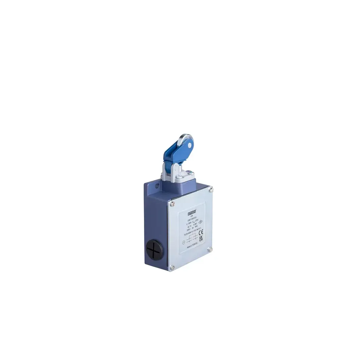 Emas L54 Metal Housing 22 mm Metal Roller Crank Lever Snap-Action 2* (1NC+1NO ) Limit Switch L54K16MIM211