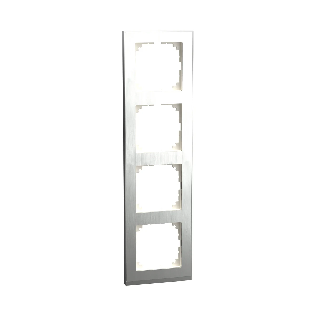 Schneider Electric MEG4040-3646 M-Pure Decor dörtlü çerçeve Metal — üretici ürün görseli