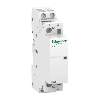 Schneider Electric A9C20732 iCT Silent Contactors, 25A 2NO 230-240 VAC
