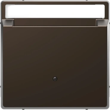 Schneider Electric MEG3854-6052 Merten System-D, Hotel Energy Saver with Name Label, Mocha Metallic