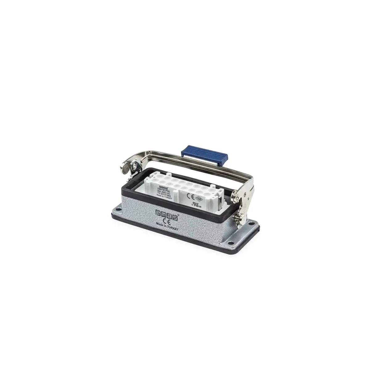 Emas Metal 16 Contact Machine Type Socket 16A Bottom Entry 1 Latched Multi-Contact EBM16PM41