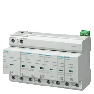 Siemens 5SD7444-1 Parafudr 4 kutuplu TT ve TN-S sistemleri için, enversör kontaklı