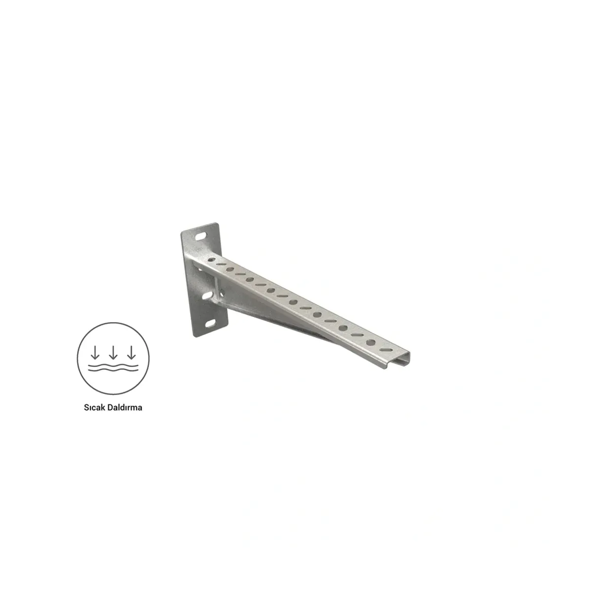UKS Duvar Konsolu 50x1,5mm Sıcak Daldırma