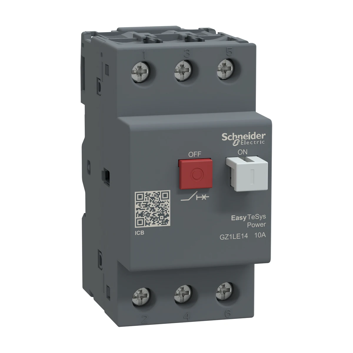Schneider Electric GZ1LE14 EasyPact TVS Motor Koruma Şalt Many 10A — üretici ürün görseli