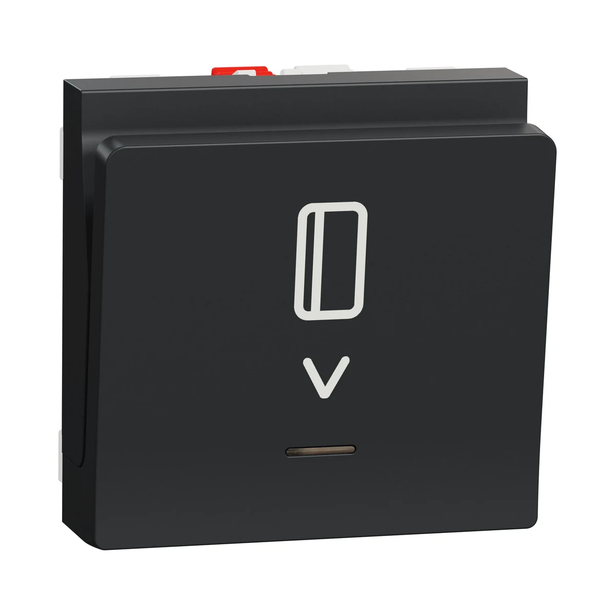 Schneider Electric NU328354 Yeni Unica, Energy saver 2 modül, Antrasit — üretici ürün görseli