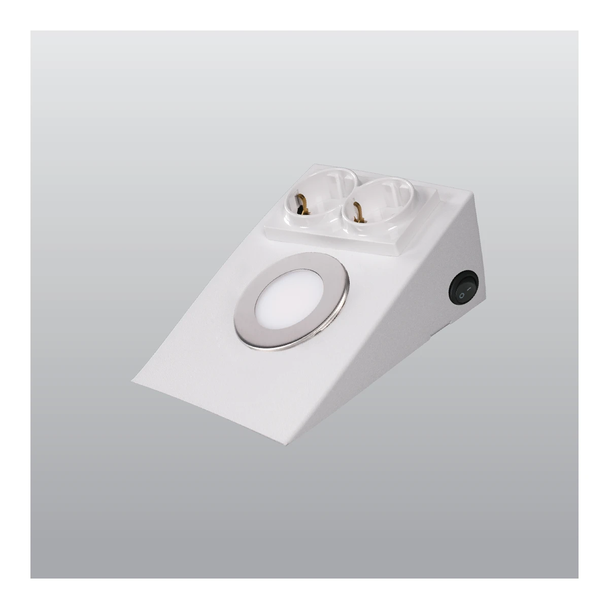 ACK AH11-00230 LED Under-Cabinet Luminaire With Socket 2.5W 6500K White